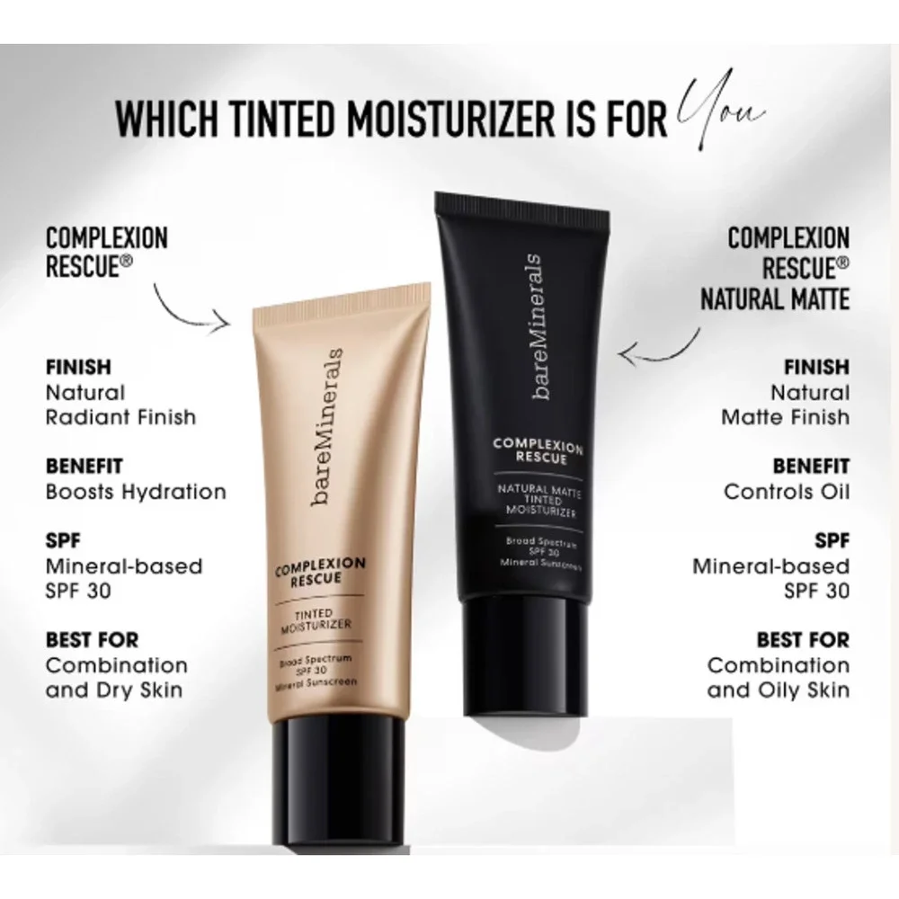 bareMinerals Complexion Rescue Natural Matte SPF 30 Spice 08 New